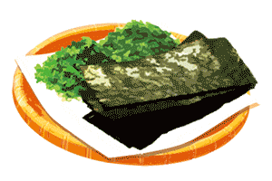 3種のあわせ海苔を使用